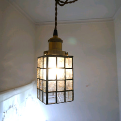 ✴︎:.｡青と白の静謐な輝き・ステンドグラスクリスマスリース 期間限定