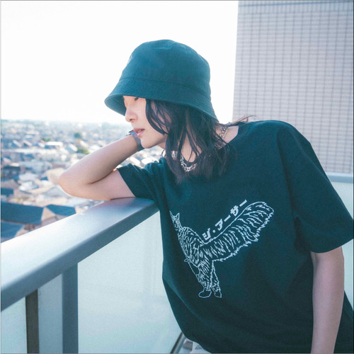 猫刺繍バケットハット/2カラー/ねこ/バケハ/デニム Tシャツ The Arthur