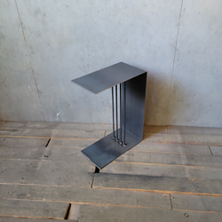 テレビボート テレビ台 鉄脚 アイアンレッグ 黒皮 黒皮鉄 フラットバー