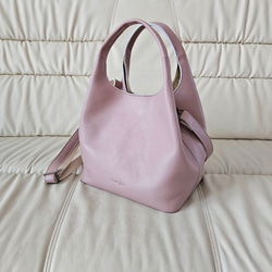 新作日本製　お出かけに最適なサイズ感でマルチに活躍する姫路レザーの トートバッグ Poco=ポコ　選べる13色　 15枚目の画像