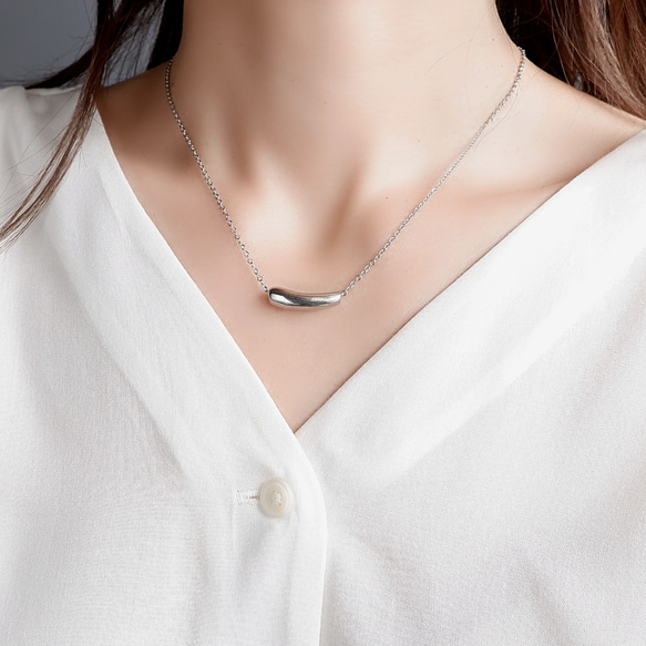 Tiffany & Co. ゴールドカーブネックレス Tiffany & Co. ゴールド ネックレス Tiffany & Co. ゴールドカーブ