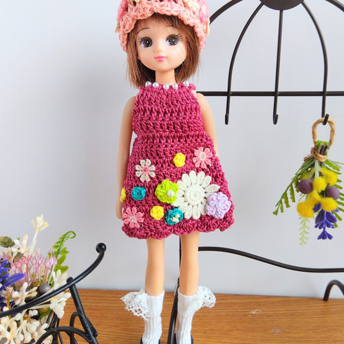 リカちゃん 初夏のセットコーディネイト りかちゃん服 6分の1