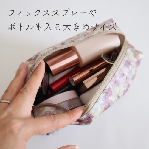 専用ページ　リバティラミネート生地使用ポーチ ラミネートポーチ【2】 | 生地と型紙のお店 Rick Rack