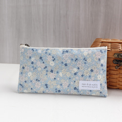 やりくりラミネートポーチ ハーブ&ボトル お財布ポーチ 通帳・お札入れ