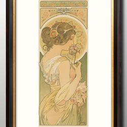 2011□ポスター アート 絵画『アルフォンス・ミュシャ』北欧 A3