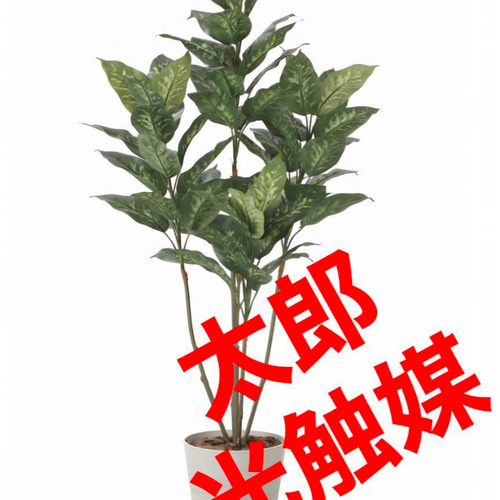 光触媒　人工観葉植物　フェイクグリーン　ディフェンバキア1.35 光触媒 光の楽園 ディフェンバキア 90【インテリア フェイクグリーン