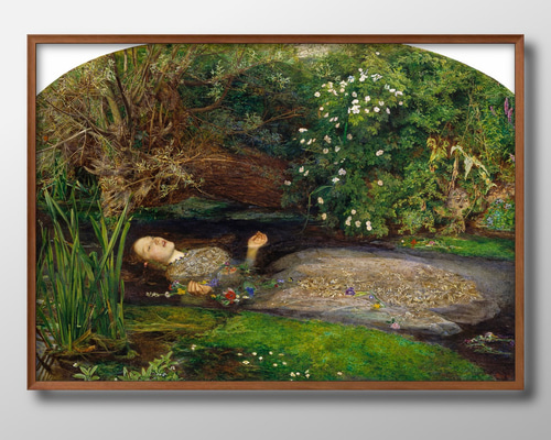 6772□ポスター アート 絵画『ジョン・エヴァレット・ミレー