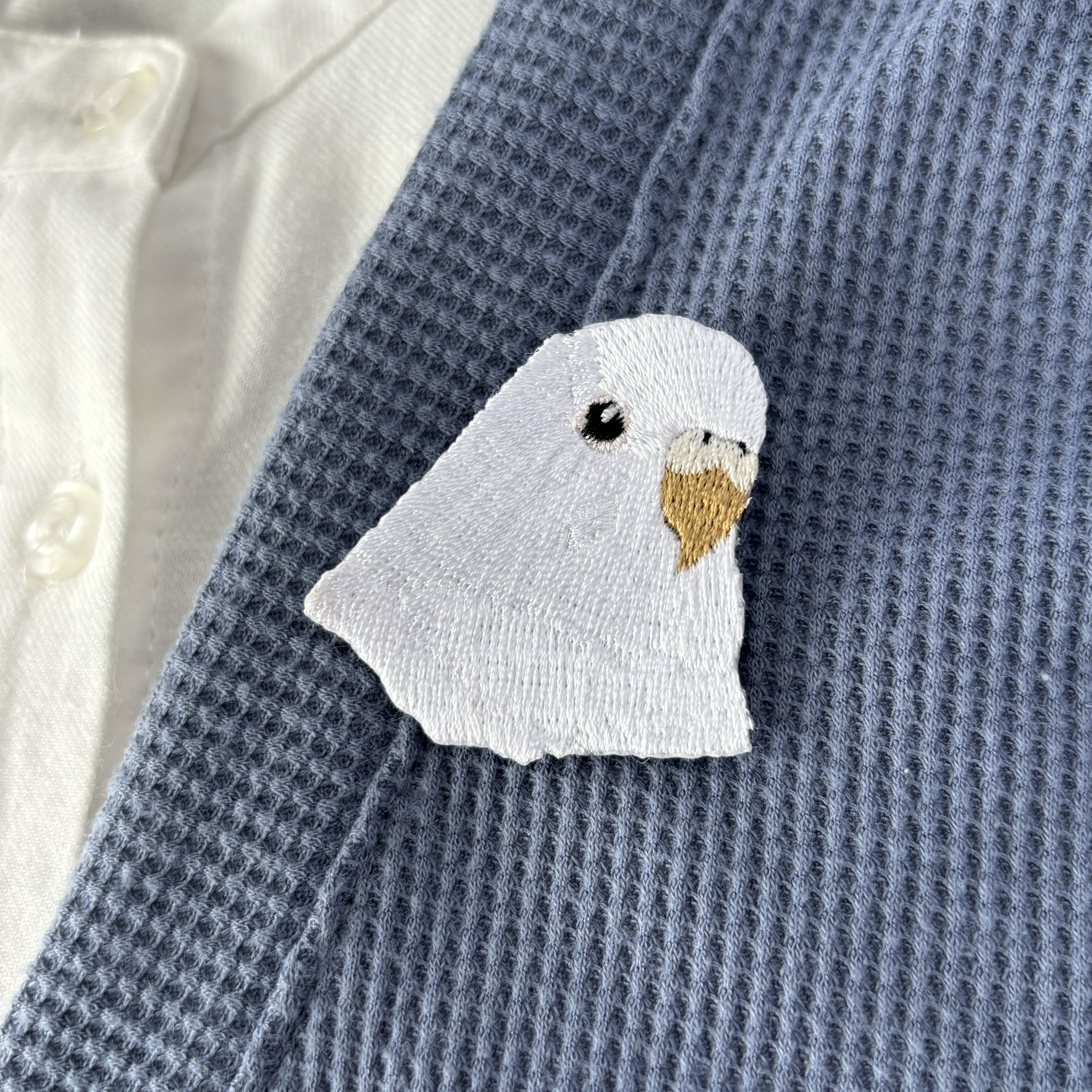 枇杷子 アルベロベッロ刺繍付きホワイトコート 枇杷子様専用 アルベロベッロ刺繍付きホワイトコート