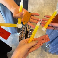 結婚式の準備お手伝い致します　エスコートキーホルダー　本革 6枚目の画像