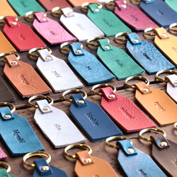 結婚式の準備お手伝い致します　エスコートキーホルダー　本革 3枚目の画像