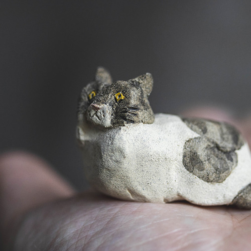 修正作品　プカプカ猫 TTC 神保町にゃんこ堂 文庫本サイズ ブックカバー カート猫