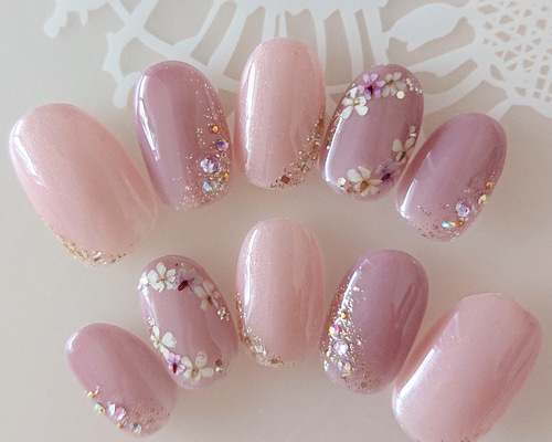 hネイルチップ No.39 ニュアンスネイル ネイルチップ ネイルチップ（つけ爪