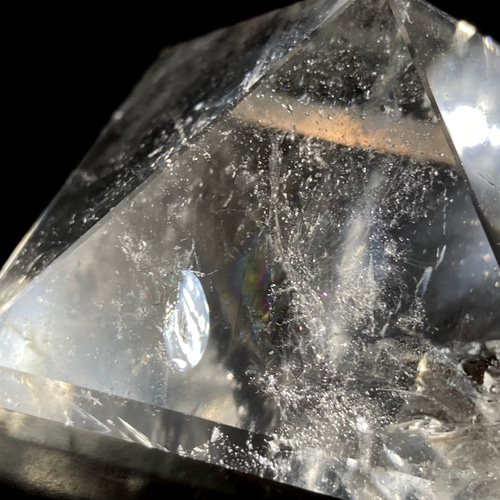 大宇宙との融合✨】レインボーピラミッド神聖幾何学クリスタル水晶