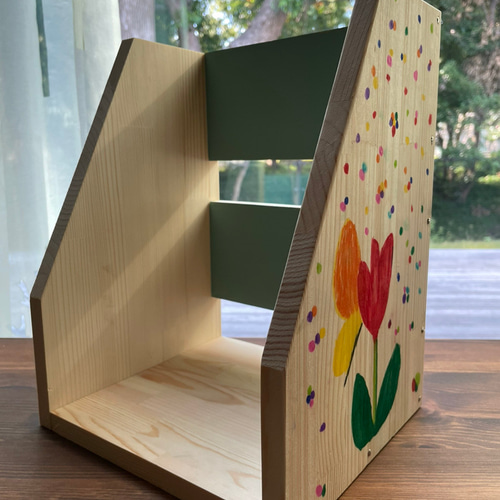 小学生向け かんたん！工作キット『DIY 木工セット ブックスタンド