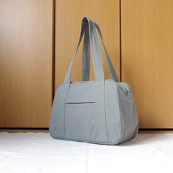 ぼちぼち大きいボストンバッグ（グレーver.） ボストンバッグ