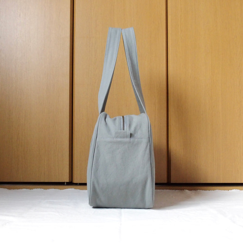 ぼちぼち大きいボストンバッグ（グレーver.） ボストンバッグ