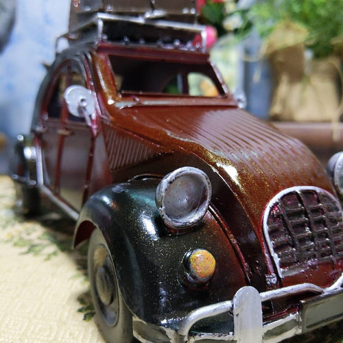 クラッシックシトロエン 2CV モデルカー アンティークインテリア クラッシックシトロエン 2CV モデルカー アンティークインテリア