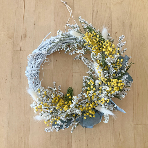 ミモザ三日月リース＊展示