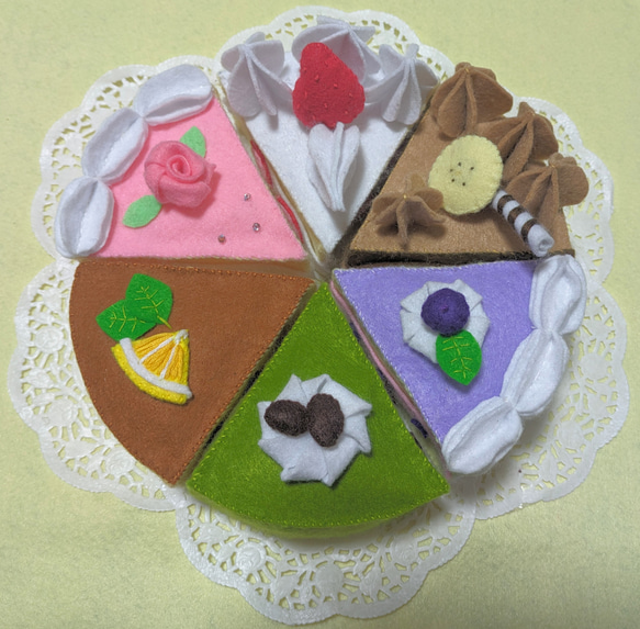 のんページ＊フェルトケーキ フェルトケーキ オーダーページ - メルカリ