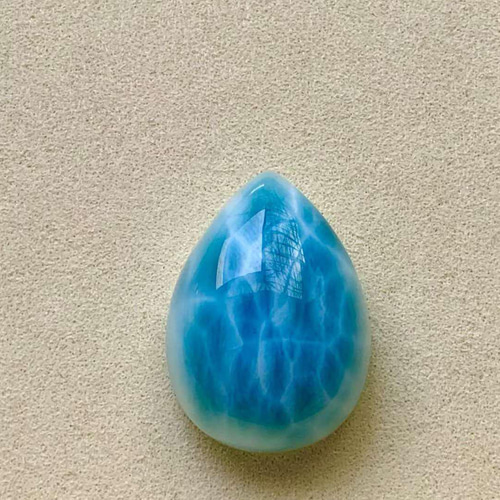 14.1g 天然無処理 ラリマー ルース 天然石 天然石屋 通販