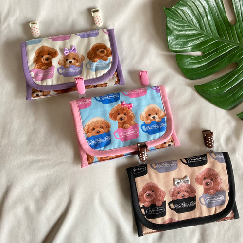 かわいい♡トイプードルちゃん巾着バッグ