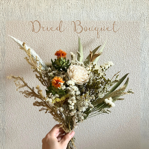 華やかスワッグ、ブーケ