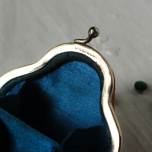 コインパース がま口 フランスアンティーク マザーオブパール 小銭入れ