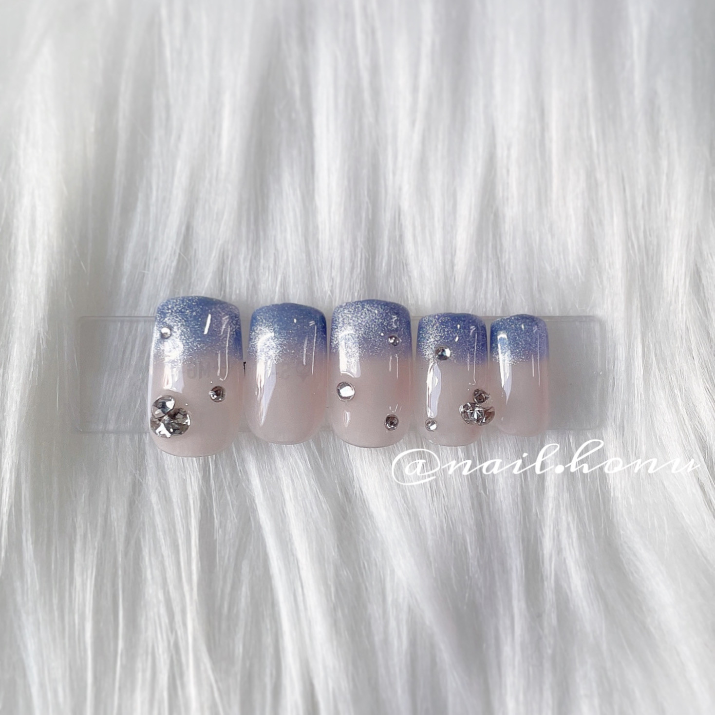 No.69 マグネットネイル/グラデーションネイル/SEVENTEEN