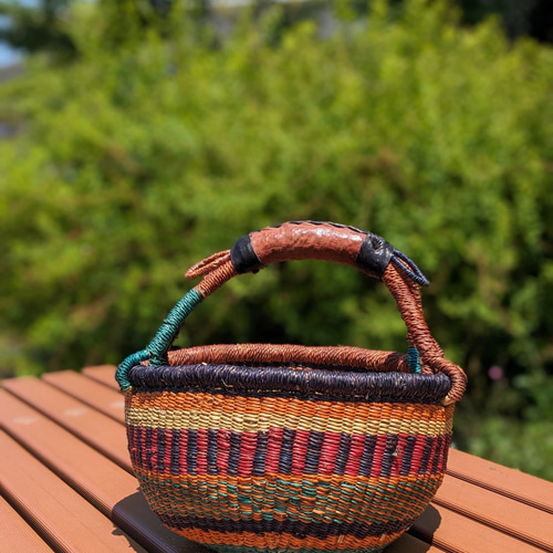 【新品】biga カゴバッグ ボルガバスケットショルダーバッグ 今年のかごバッグはこちらに決めました【bigaのブルキナ