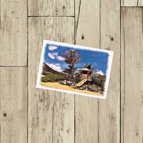 送料無料】ハワイの風景☆ポストカード 5枚セット #3 ポストカード