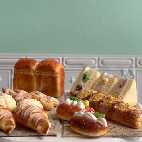 13個のミニチュアパン 受注制作【定番とコッペサンド】 その他