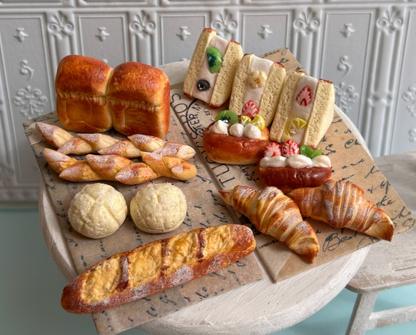 パン様オーダーページ オーダーページ】フェルトままごと パン パンチ