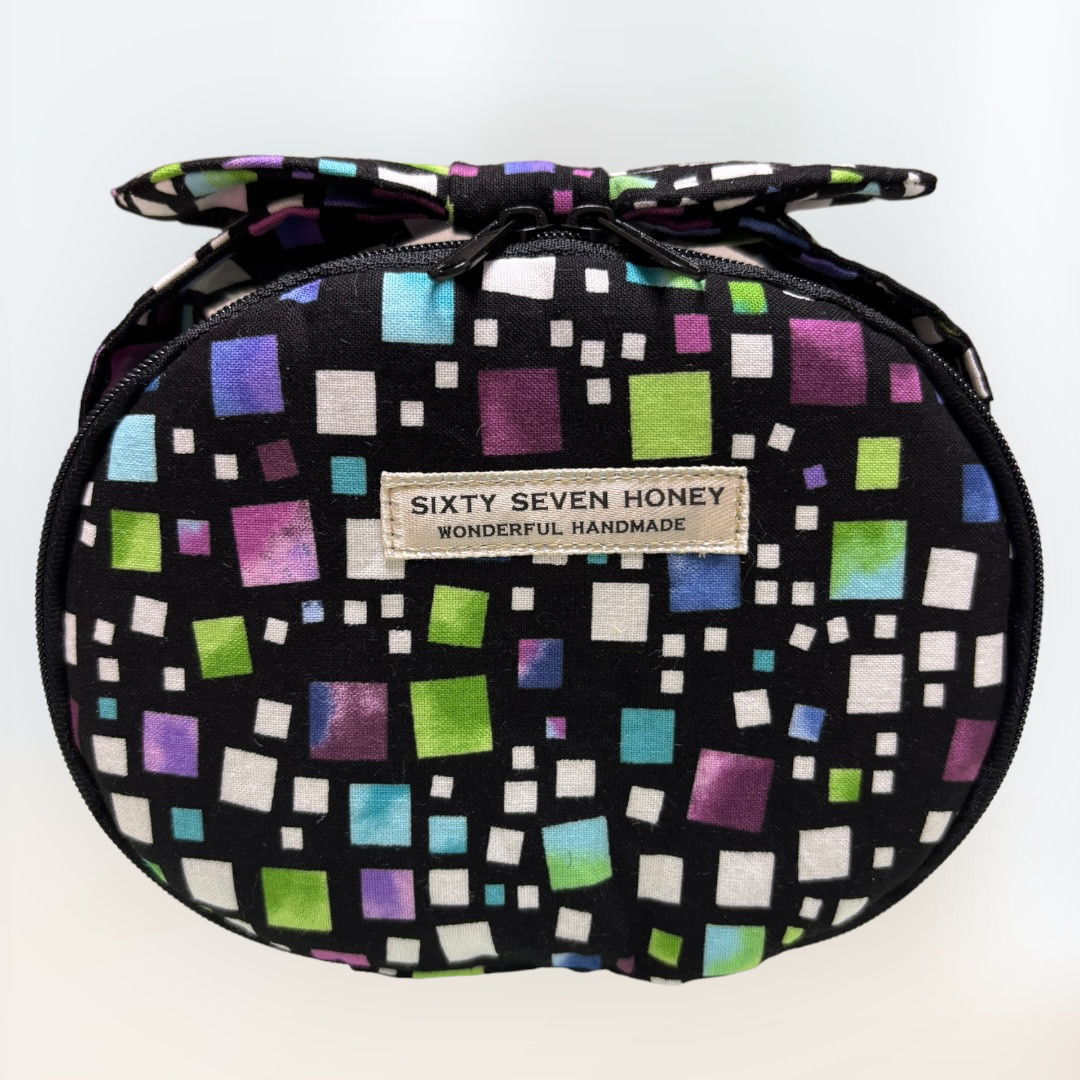 mikanページ　ハンドメイド　市松模様　バッグ　ポーチ mikan様 専用ページ ハンドメイド 市松模様 バッグ ポーチ