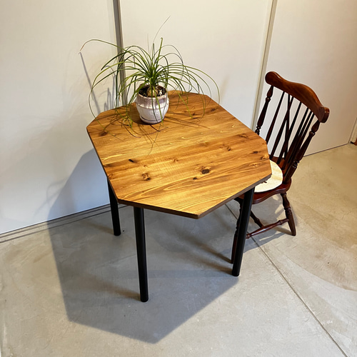 一点物✴︎木製アンティーク古材オリジナルダイニングテーブル ☆一点もの/天然木】アンティークダイニングテーブル