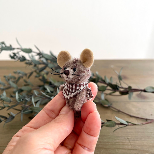 テディベア　ハンドメイド　作家　ネズミ c6b57fd5cd34a8bd0a64e75f4fea5d
