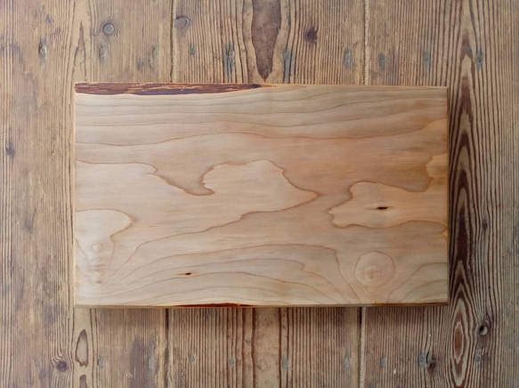 木製看板製作】 桂 21cm×35cm 厚み2.6cm / 一枚板看板 表札・ネーム