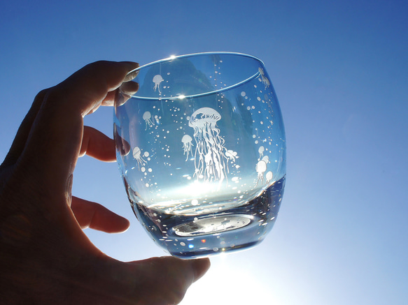 アクアリウムくらげ（青碧桃染海月） 3枚目の画像