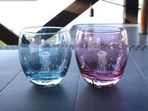 アクアリウムくらげ（青碧桃染海月） 7枚目の画像