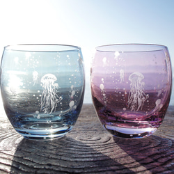 アクアリウムくらげ（青碧桃染海月） 2枚目の画像