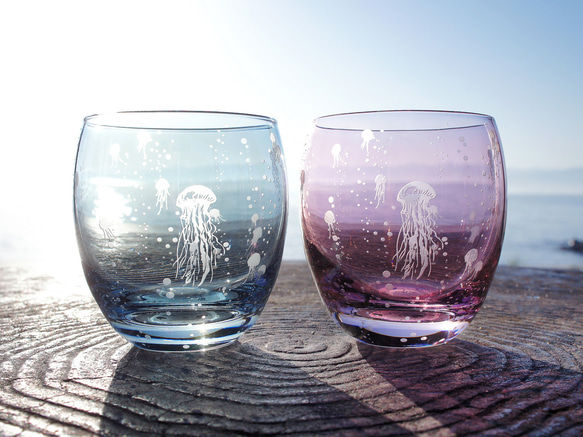 アクアリウムくらげ（青碧桃染海月） 2枚目の画像