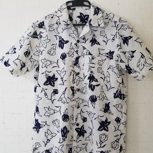 浴衣リメイク紳士シャツ M～Lサイズ シャツ hiro 通販 17758892