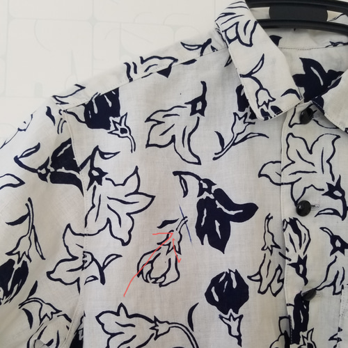 浴衣リメイク紳士シャツ M～Lサイズ シャツ hiro 通販 17758892