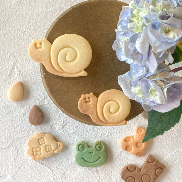 【かたつむり】クッキー型/かわいい/プレゼント/ギフト/おしゃれ/誕生日/お祝い/アジサイ/梅雨/カタツムリ/クッキー 人気・おすすめ｜多用途・生活用品におすすめ 口コミ人気 即納