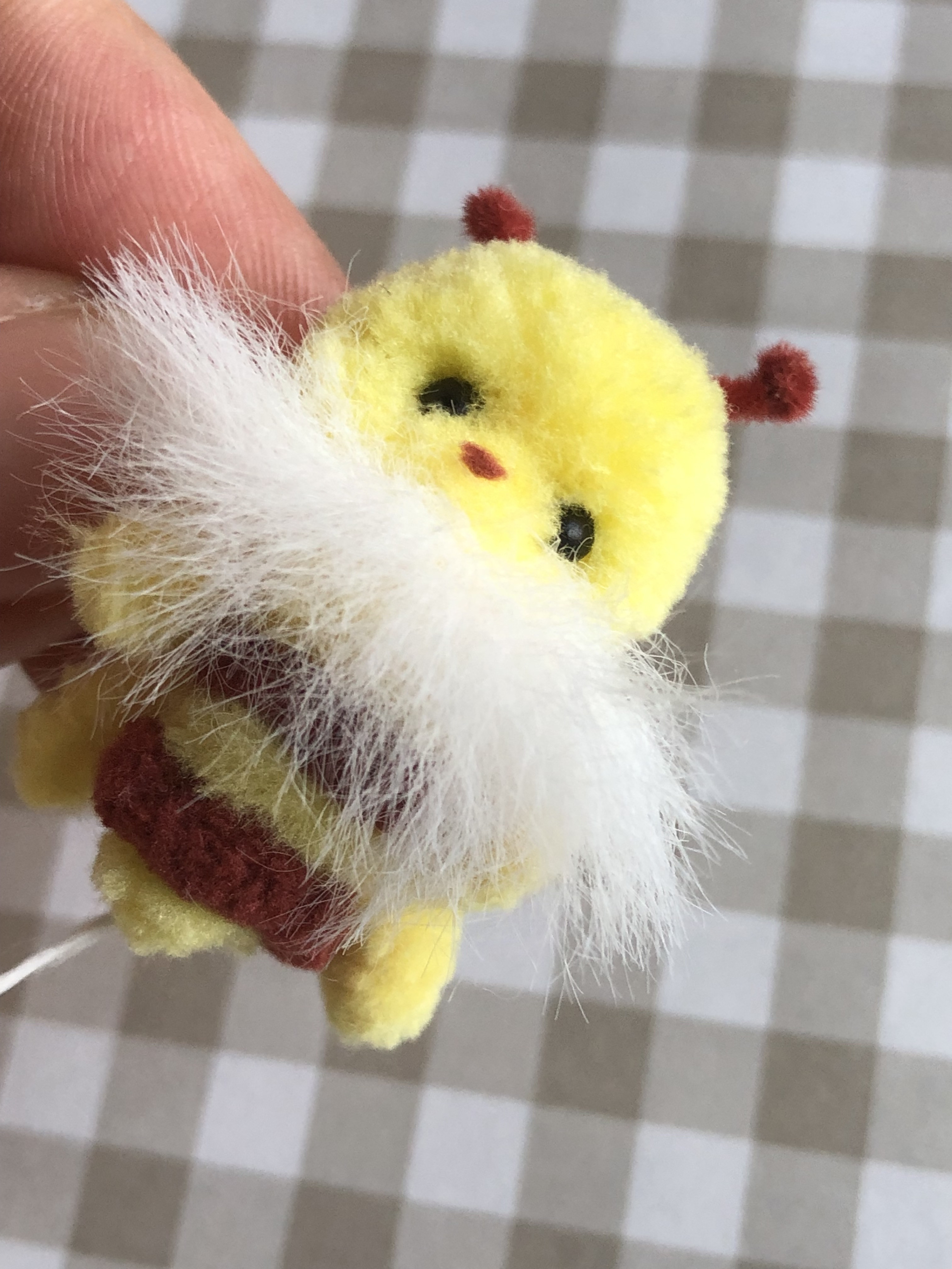 ミニチュア ぬいぐるみ みつばち ミツバチ ぬいぐるみ U 通販 17759064