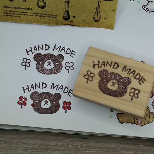 ハンドメイド 消しゴムはんこ ⌘Porte-Bonehur⌘【ハンドメイド