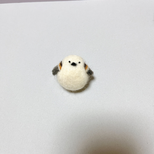 羊毛フェルト　シマエナガツリー 羊毛フェルト クリスマスツリー シマエナガ しまえなが サンタエナガ