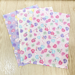 入園入学グッズ ユニコーン✖️パープル パステルカラー 5点