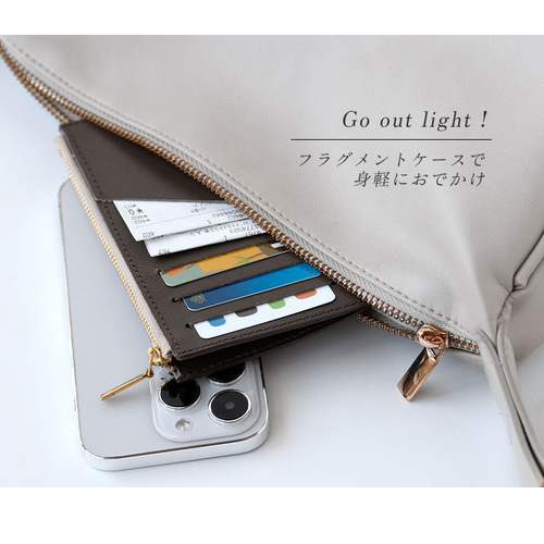 フラグメントケース 本革 薄い サフィアーノレザー スマート財布 フラグメントケース 本革 薄い サフィアーノレザー スマート財布