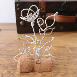 コルク　白&ゴールド 4枚目の画像