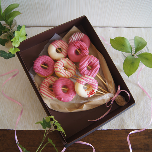 母の日に】ドーナツブーケ【冷凍便】 スイーツ・お菓子・パン DONADONA